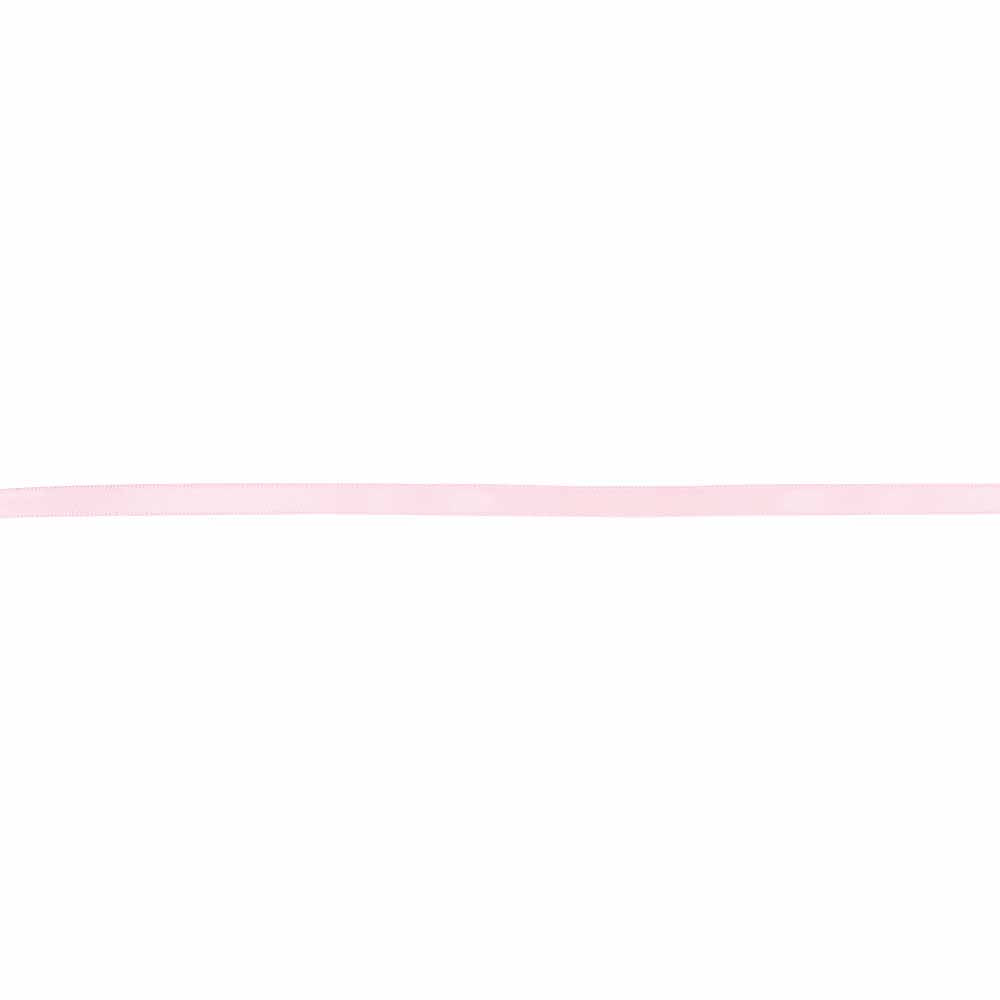 CREATIV DÉCOR Double Face Satin Ribbon 6 mm x 40m - Baby Pink - alternate view