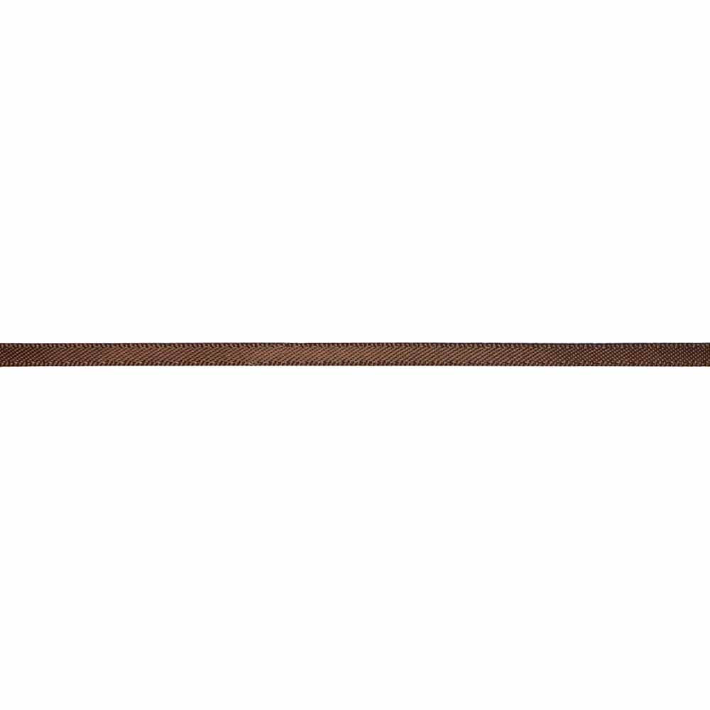 CREATIV DÉCOR Double Face Satin Ribbon 6 mm x 40m - Med. Brown - alternate view