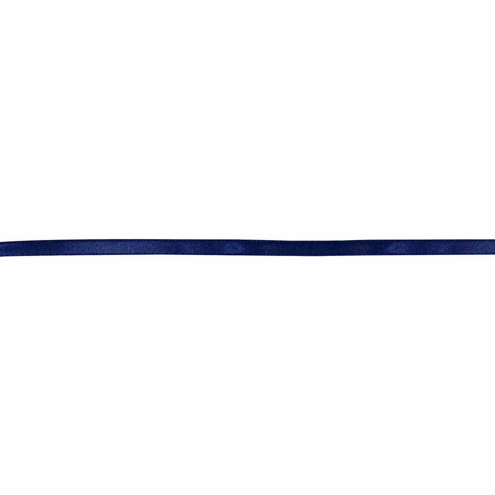 CREATIV DÉCOR Double Face Satin Ribbon 6 mm x 40m - Navy - alternate view