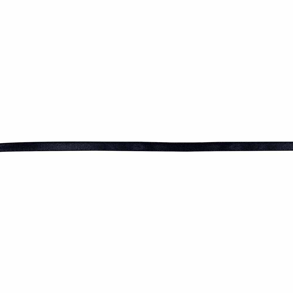 CREATIV DÉCOR Double Face Satin Ribbon 6 mm x 40m - Black - alternate view
