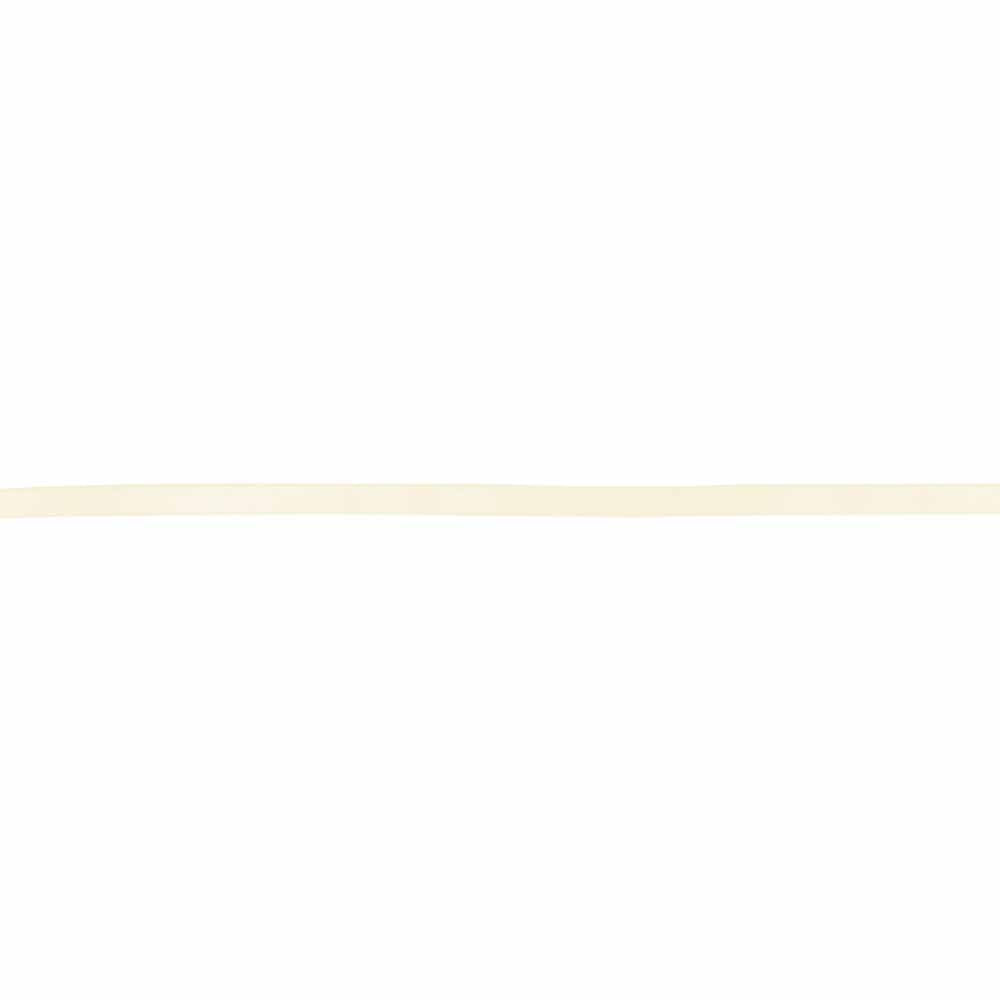 CREATIV DÉCOR Double Face Satin Ribbon 6 mm x 40m - Ecru - alternate view