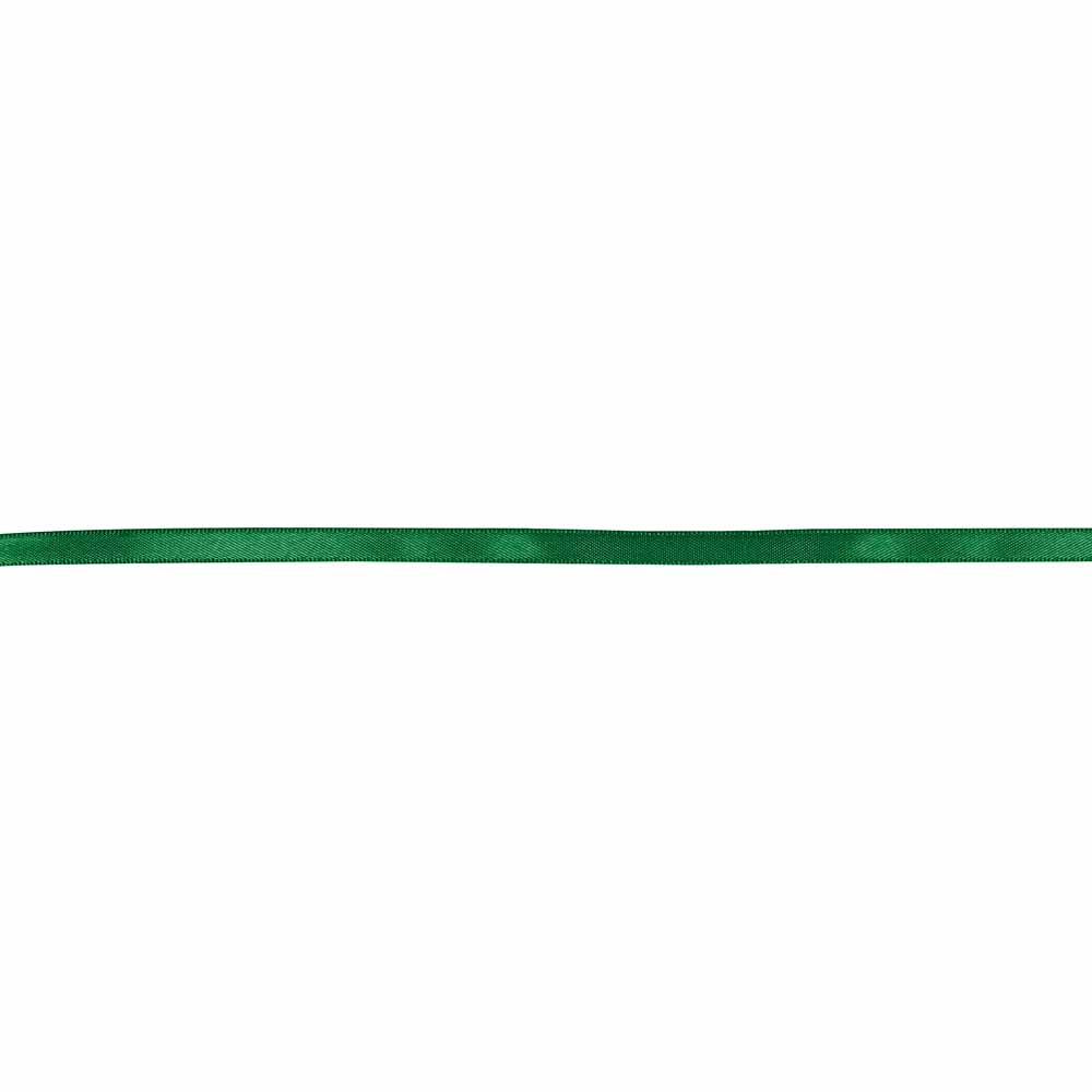 CREATIV DÉCOR Double Face Satin Ribbon 6 mm x 40m - Emerald - alternate view