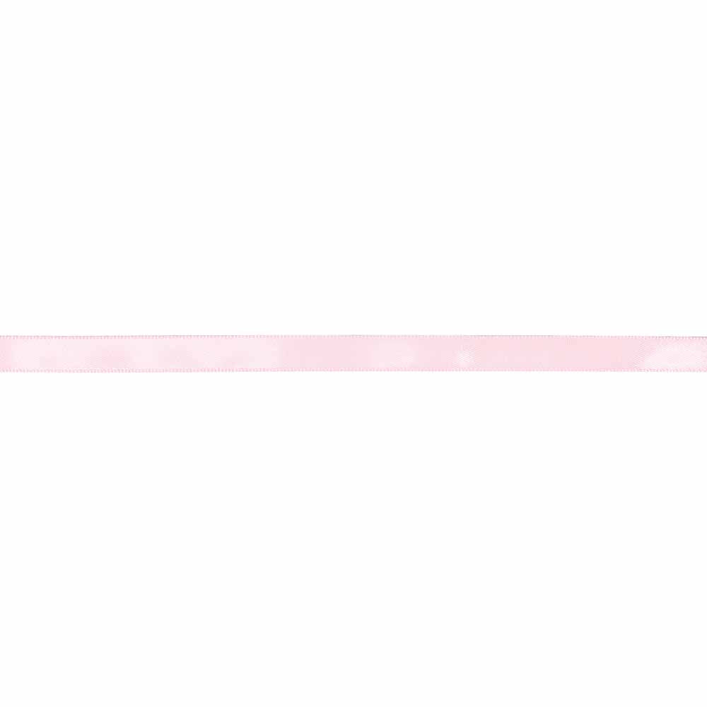 CREATIV DÉCOR Double Face Satin Ribbon 9 mm x 40m - Baby Pink - alternate view