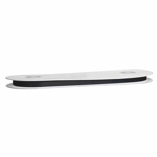 CREATIV DÉCOR Double Face Satin Ribbon 9mm x 40m - Black