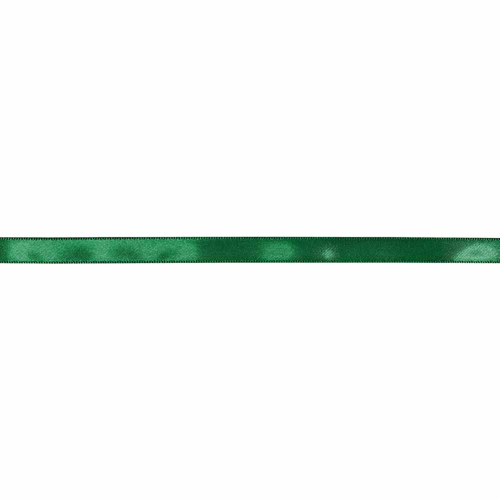 CREATIV DÉCOR Double Face Satin Ribbon 9 mm x 40m - Emerald - alternate view