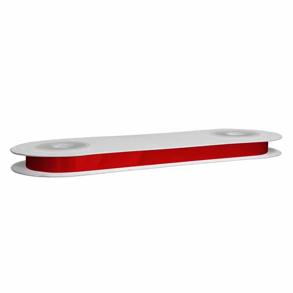 CREATIV DÉCOR Double Face Satin Ribbon 12mm x 40m - Red