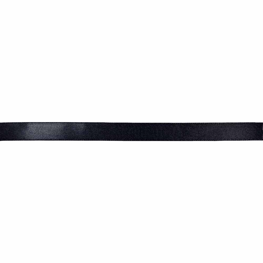 CREATIV DÉCOR Double Face Satin Ribbon 12 mm x 40m - Black - alternate view