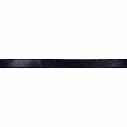 CREATIV DÉCOR Double Face Satin Ribbon 12 mm x 40m - Black - alternate view