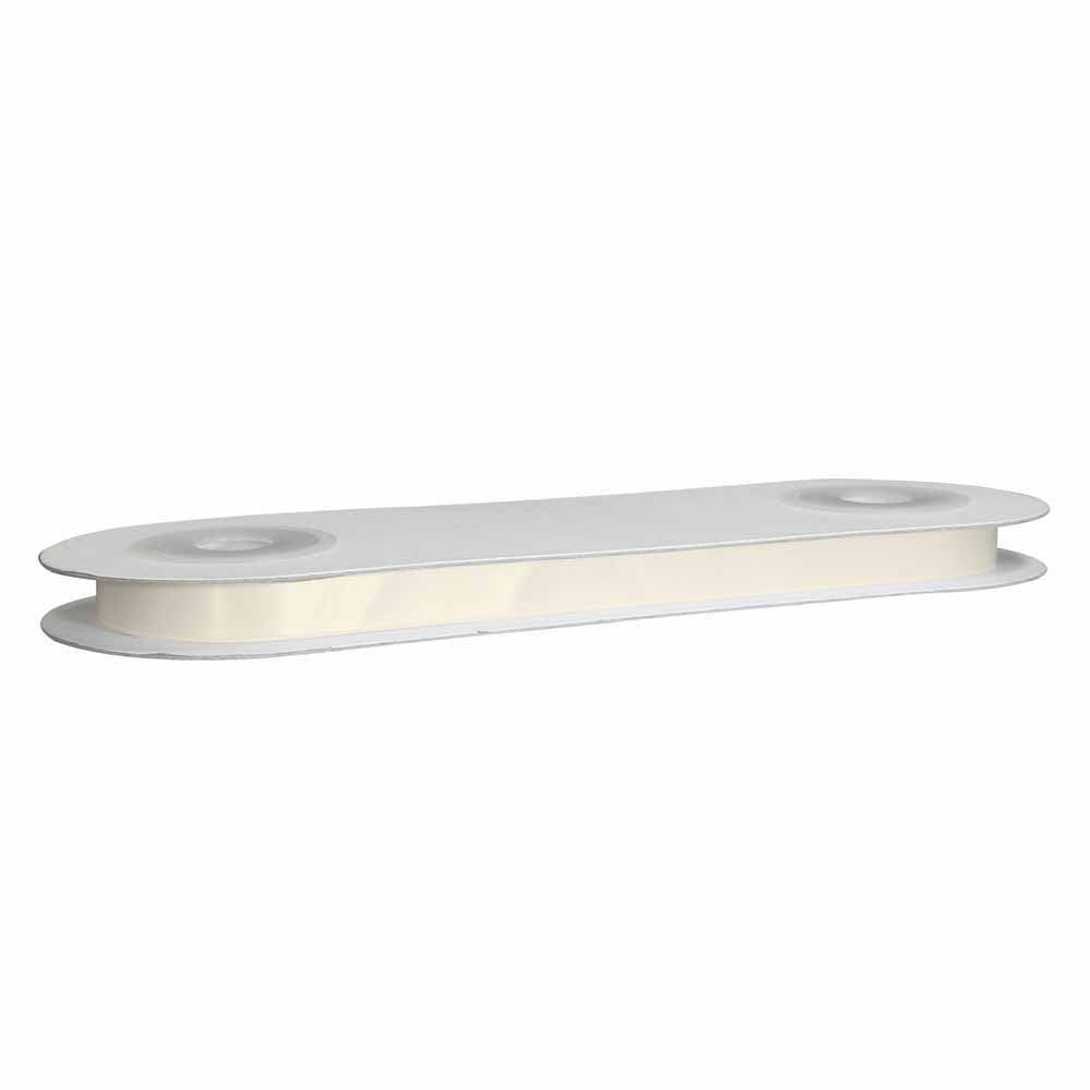 CREATIV DÉCOR Double Face Satin Ribbon 12mm x 40m - Ecru
