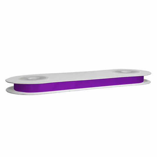 CREATIV DÉCOR Double Face Satin Ribbon 12mm x 40m - Purple