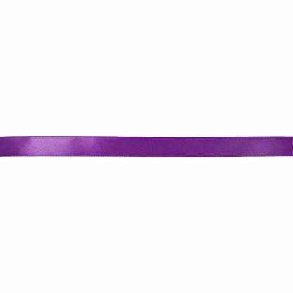 CREATIV DÉCOR Double Face Satin Ribbon 12 mm x 40m - Purple - alternate view