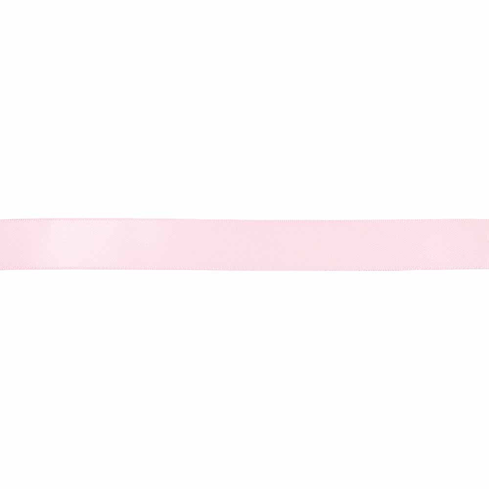 CREATIV DÉCOR Double Face Satin Ribbon 19 mm x 25m - Baby Pink - alternate view