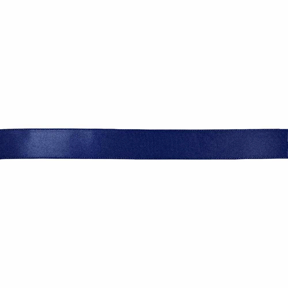 CREATIV DÉCOR Double Face Satin Ribbon 19 mm x 25m - Navy - alternate view