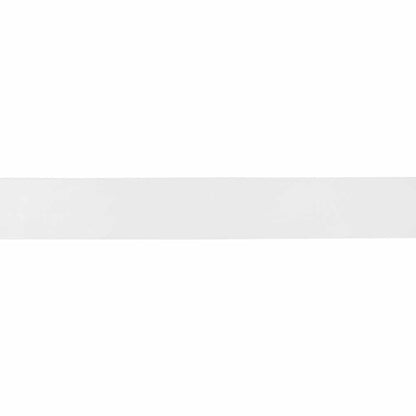 CREATIV DÉCOR Double Face Satin Ribbon 25 mm x 25m - White - alternate view