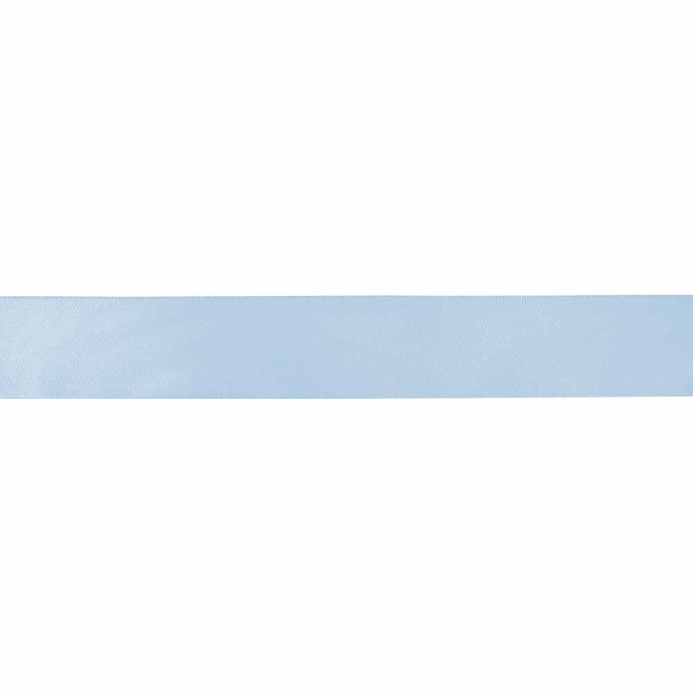 CREATIV DÉCOR Double Face Satin Ribbon 25 mm x 25m - Sky Blue - alternate view