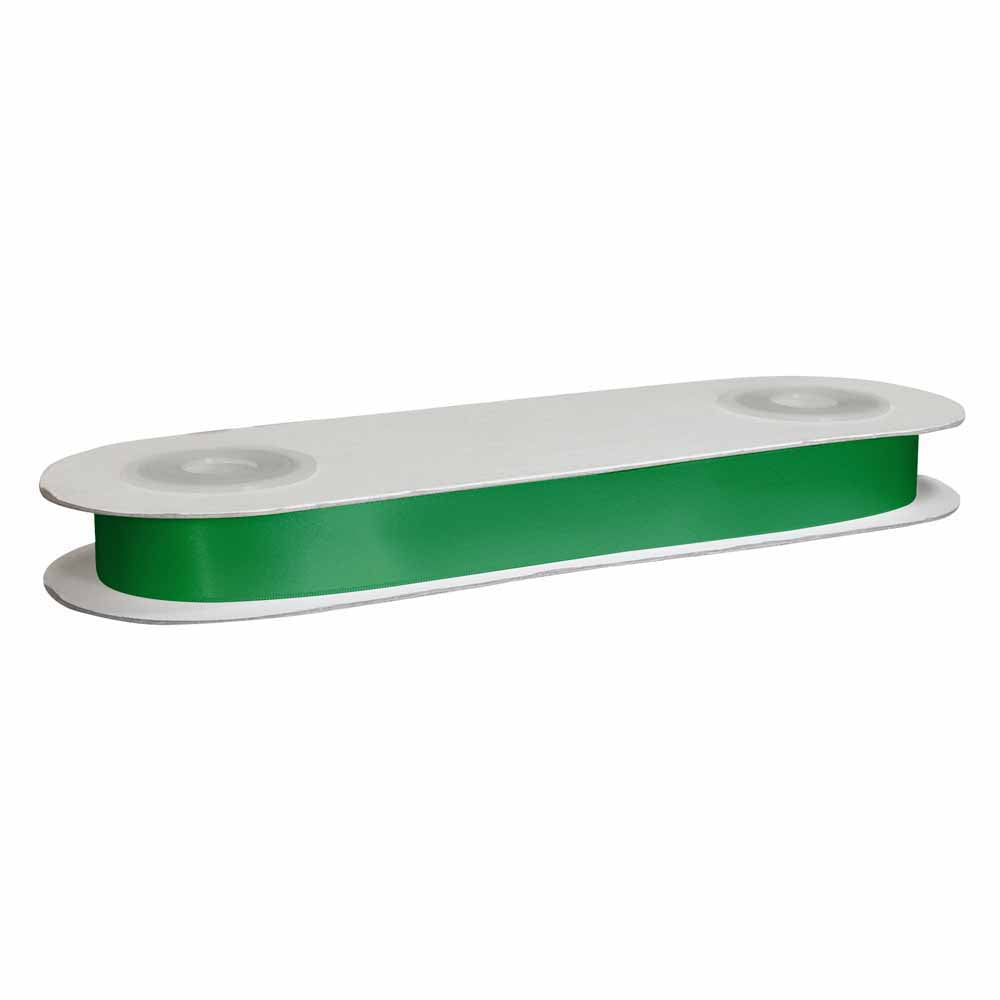 CREATIV DÉCOR Double Face Satin Ribbon 25mm x 25m - Emerald