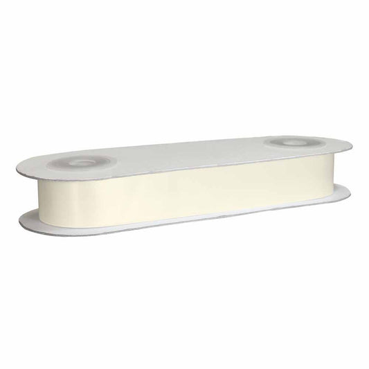 CREATIV DÉCOR Double Face Satin Ribbon 38mm x 25m - Ecru
