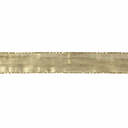 CREATIV DECOR Decorative Metallic Ribbon 18 mm x 50 m - Gold - alternate view