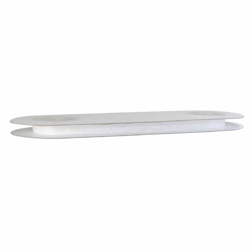 CREATIV DÉCOR Organdy Ribbon 9mm x 40m - White