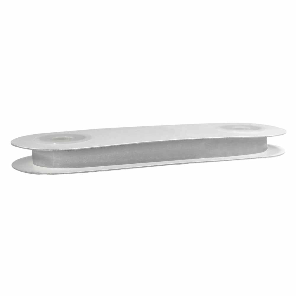 CREATIV DÉCOR Organdy Ribbon 18mm x 25m - Silver