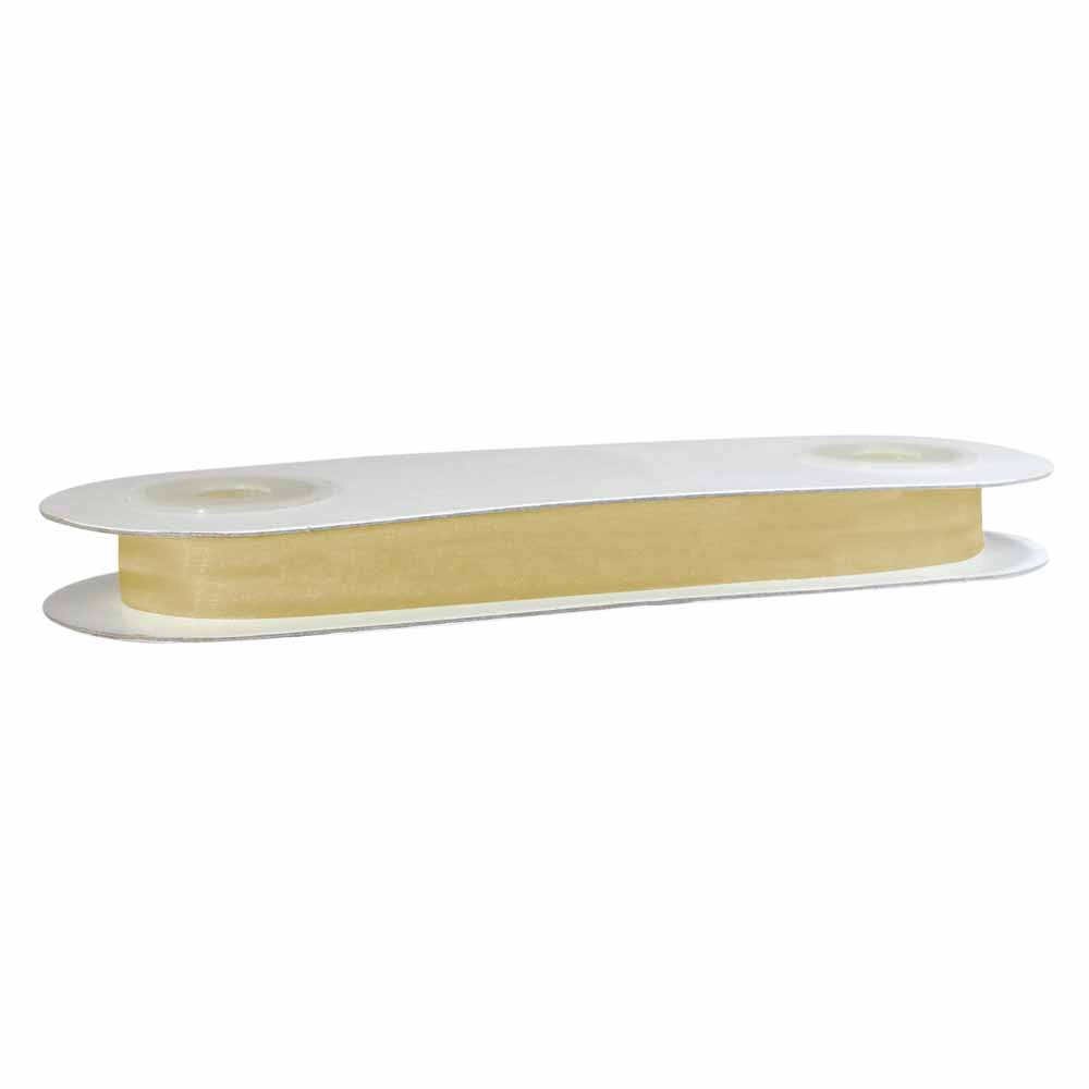 CREATIV DÉCOR Organdy Ribbon 25mm x 25m - Gold