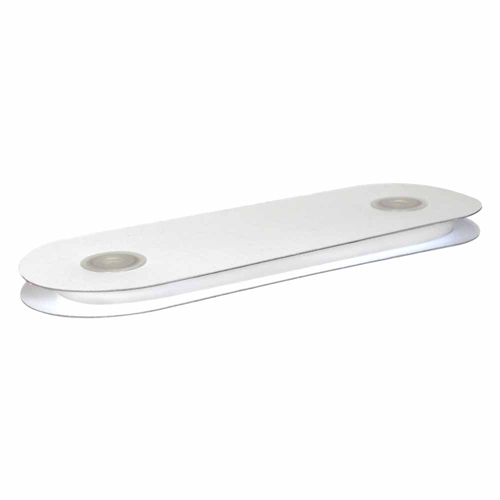 CREATIV DÉCOR Velvet Ribbon 9mm x 10m - White