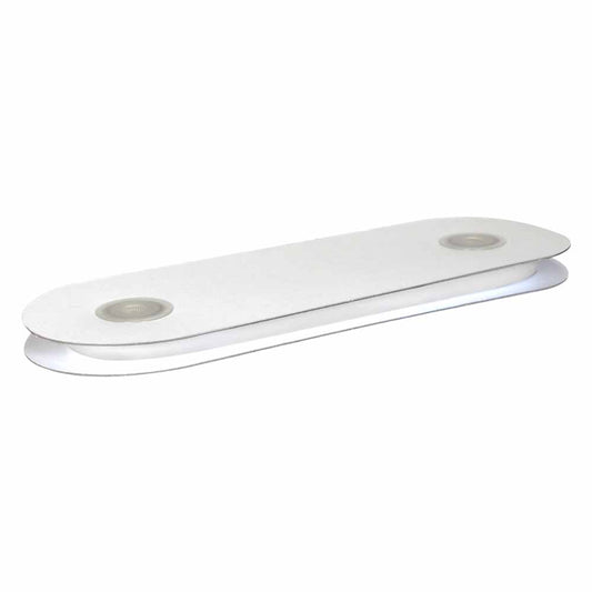 CREATIV DÉCOR Velvet Ribbon 9mm x 10m - White