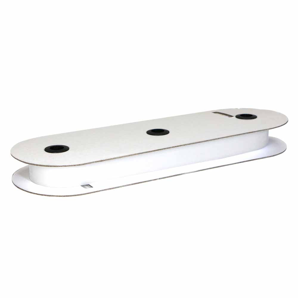 CREATIV DÉCOR Velvet Ribbon 22mm x 7.5m - White