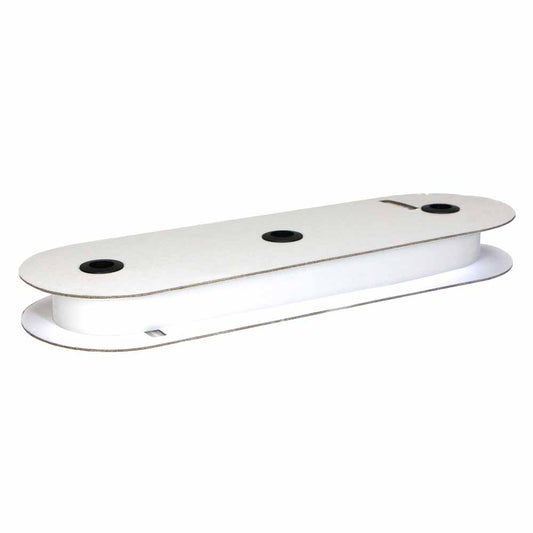 CREATIV DÉCOR Velvet Ribbon 22mm x 7.5m - White