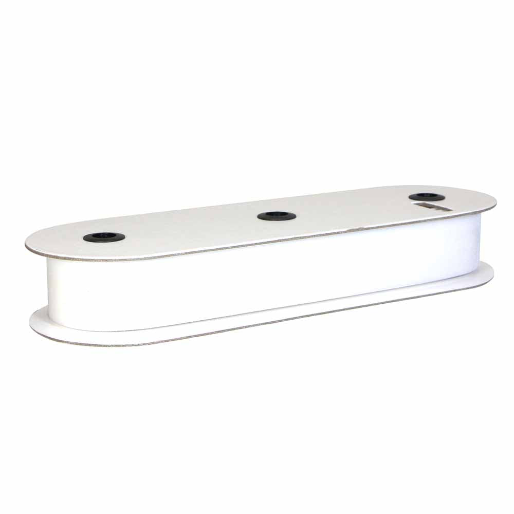 CREATIV DÉCOR Velvet Ribbon 36mm x 10m - White
