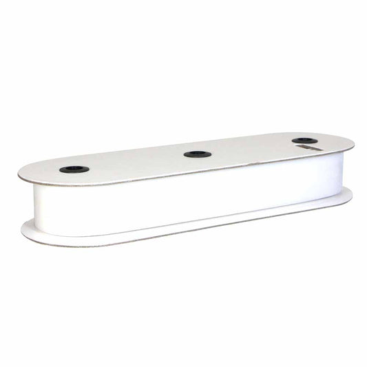CREATIV DÉCOR Velvet Ribbon 36mm x 10m - White