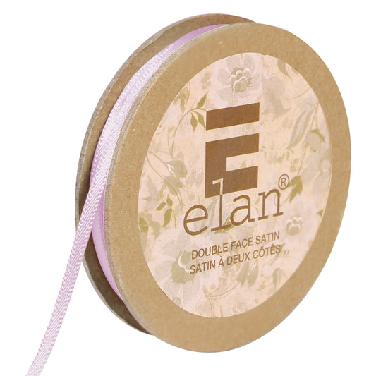 ELAN Double Face Satin Ribbon 3mm x 5m - Lilac