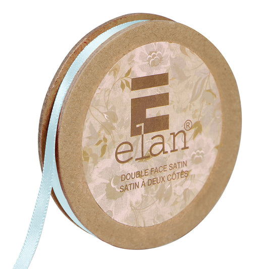 ELAN Double Face Satin Ribbon – 6 mm × 5 m – Sky Blue