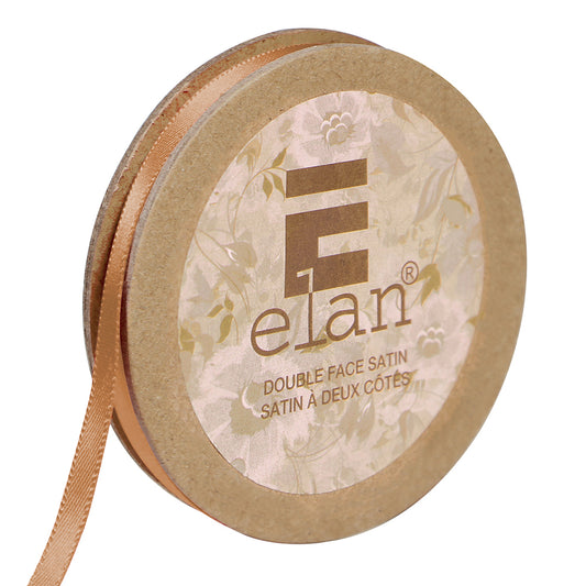 ELAN Double Face Satin Ribbon 6mm x 5m - Copper