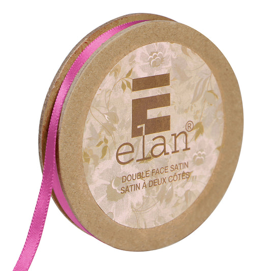 ELAN Double Face Satin Ribbon – 6 mm × 5 m – American Beauty