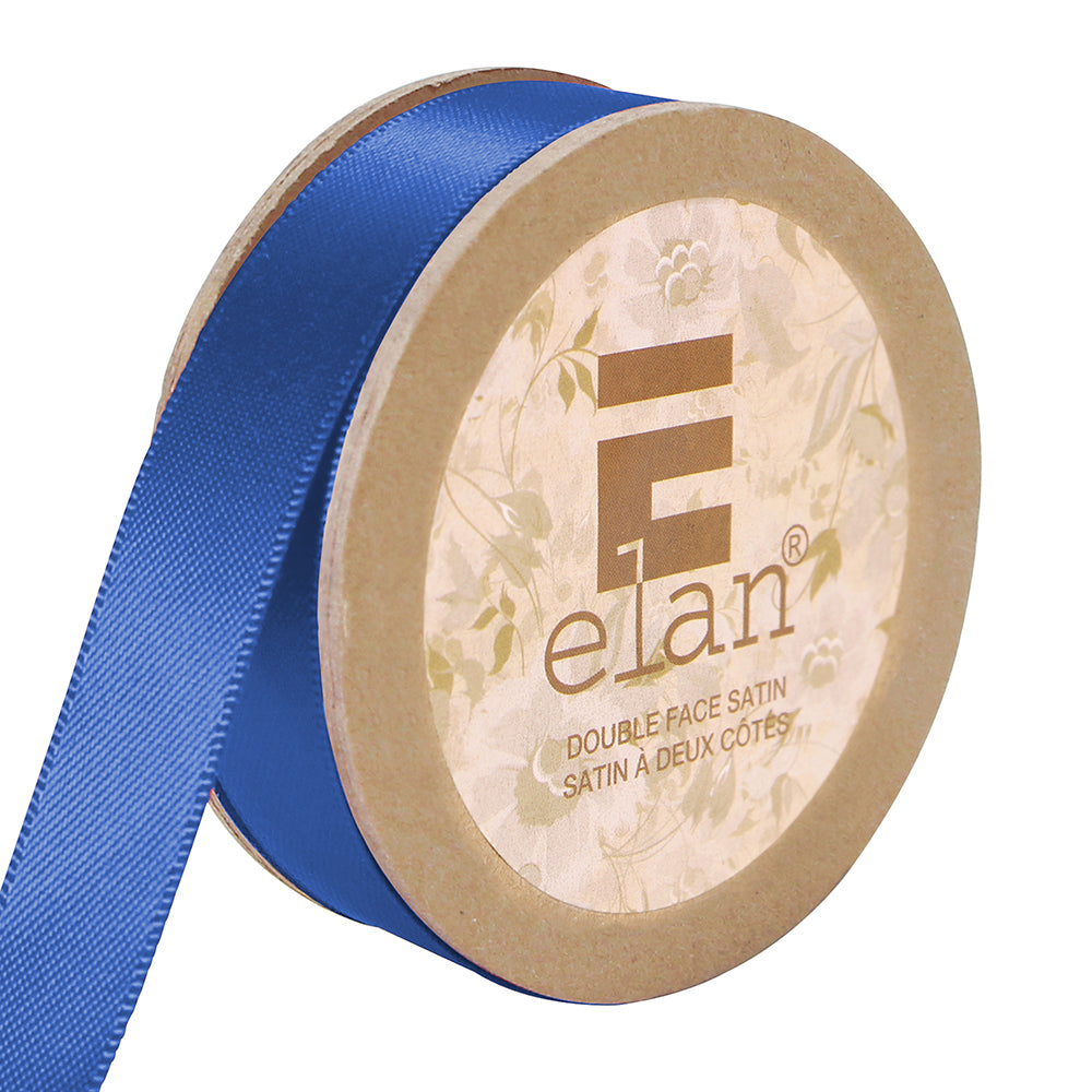 ELAN Double Face Satin Ribbon – 12 mm × 5 m – Royal Blue