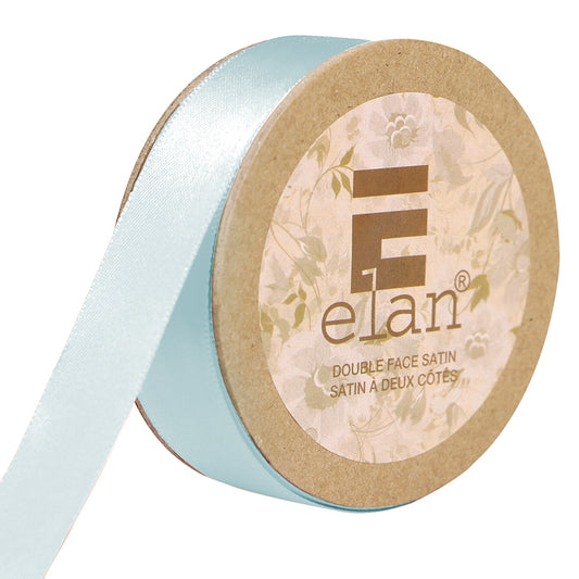 ELAN Double Face Satin Ribbon – 18 mm × 5 m – Sky Blue
