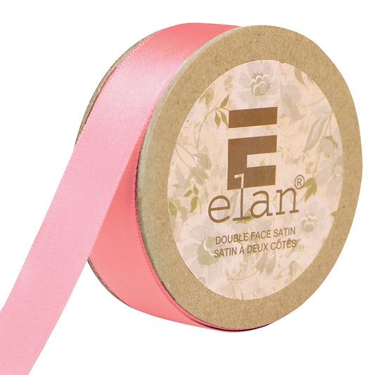 ELAN Double Face Satin Ribbon – 18 mm × 5 m – Pink