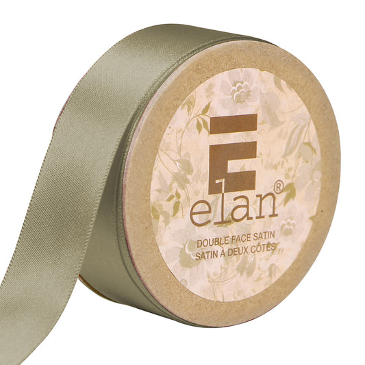 ELAN Double Face Satin Ribbon – 25 mm × 5 m – Beige
