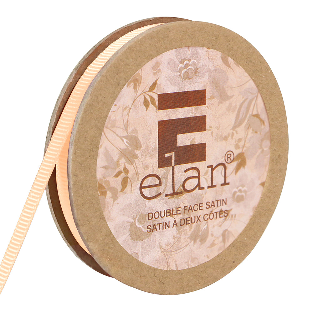 ELAN Grosgrain Ribbon – 6 mm × 5 m – Ecru