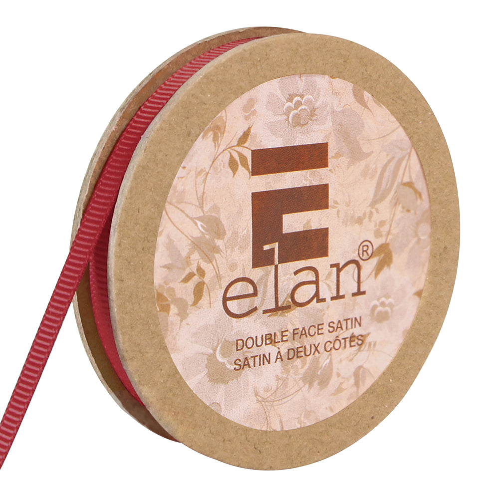 ELAN Grosgrain Ribbon – 6 mm × 5 m – Wine