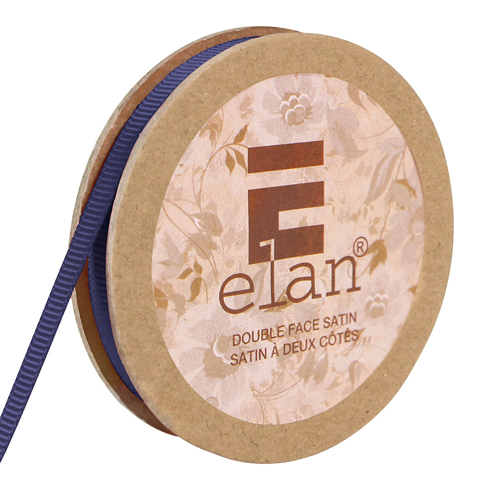 ELAN Grosgrain Ribbon – 6 mm × 5 m – Navy