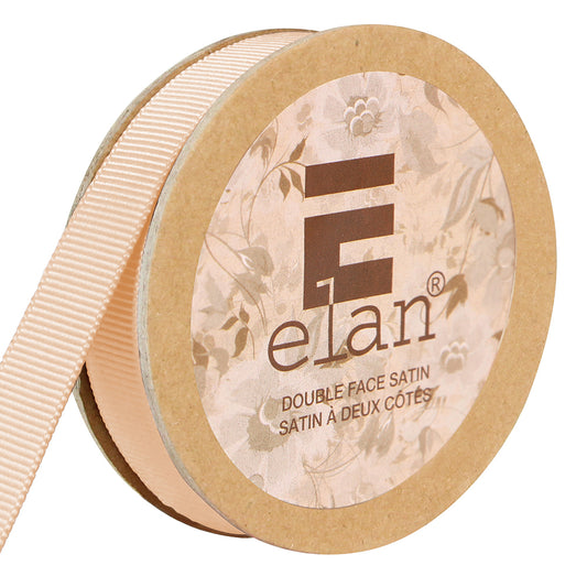 ELAN Grosgrain Ribbon – 12 mm × 5 m – Ecru