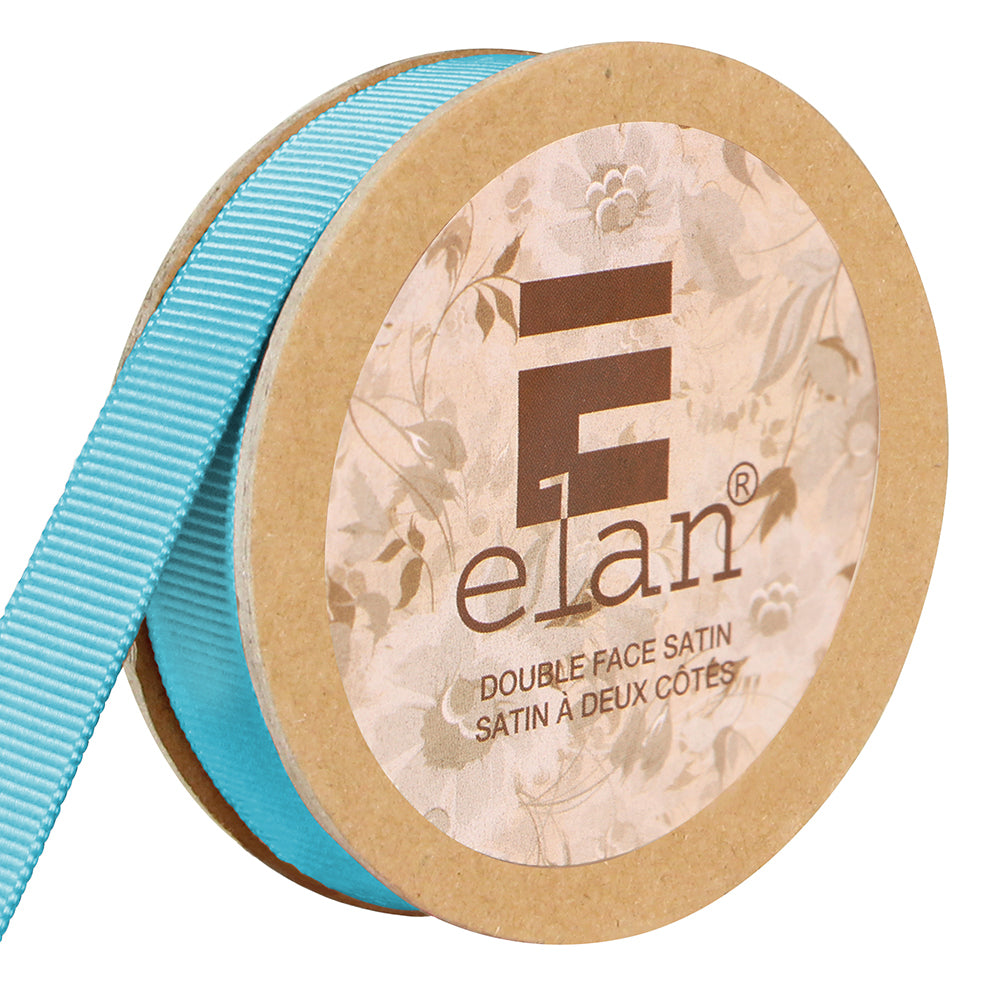 ELAN Grosgrain Ribbon – 12 mm × 5 m – Aqua