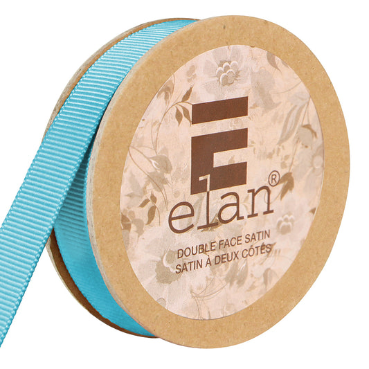 ELAN Grosgrain Ribbon – 12 mm × 5 m – Aqua
