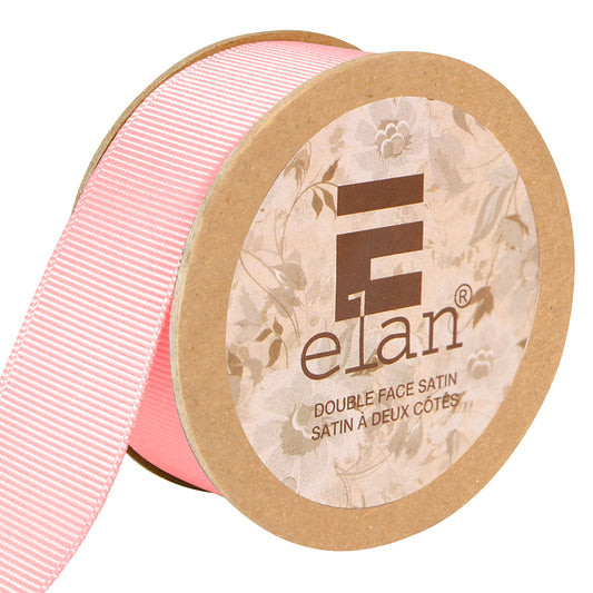 ELAN Grosgrain Ribbon 24mm x 5m - Pink