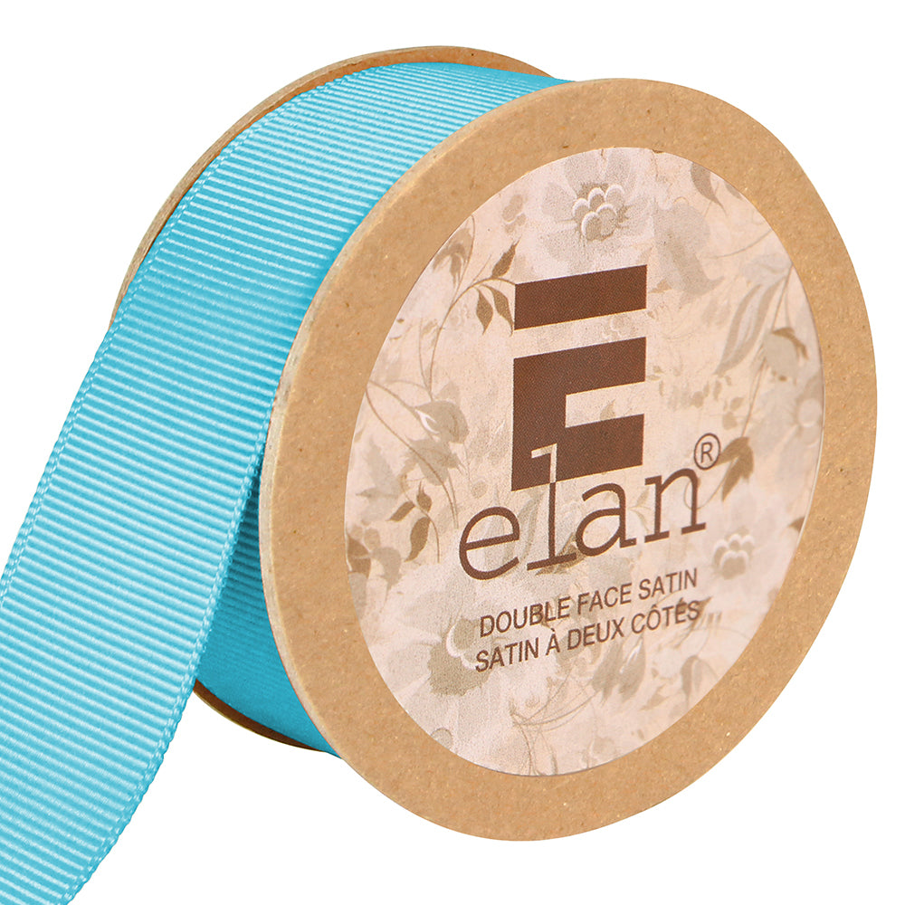 ELAN Grosgrain Ribbon 24mm x 5m - Aqua