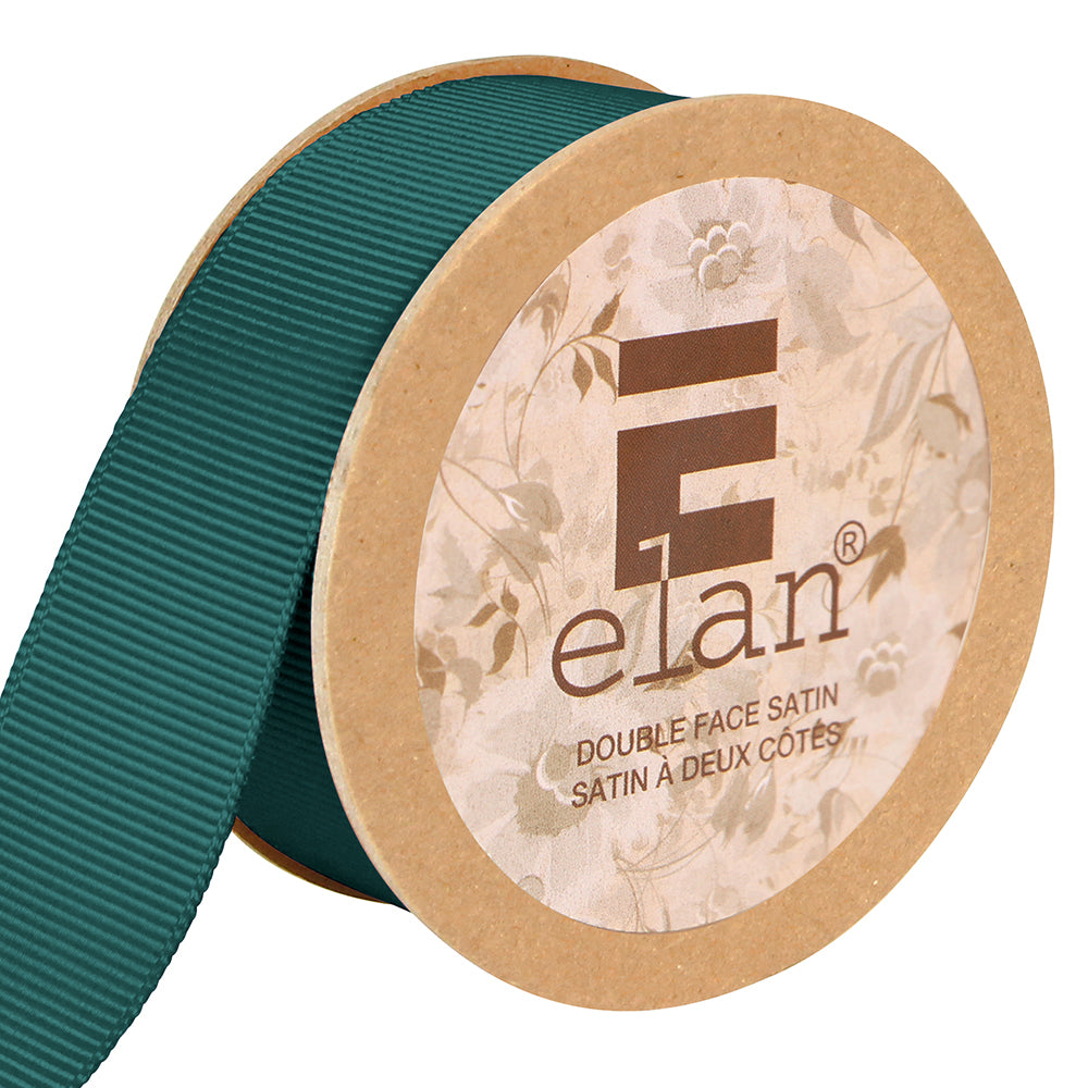 ELAN Grosgrain Ribbon 24mm x 5m - Dark Green