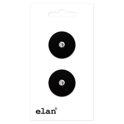 ELAN Shank-Back Sewing Button 18 mm (3/4") 2-Count