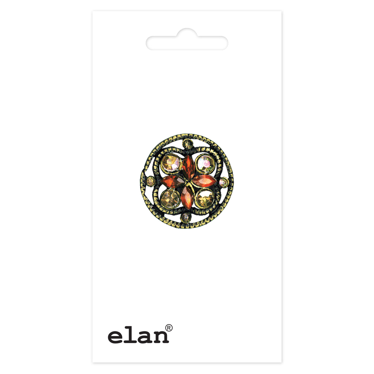 ELAN shank button, 22 mm (7/8 in.), 1-count